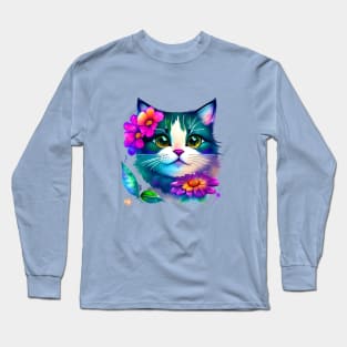 michi flowers Long Sleeve T-Shirt